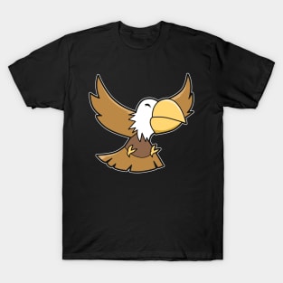 Comic Eagle Bird T-Shirt